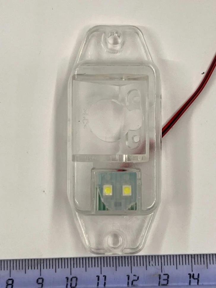 Адаптер под заднюю камеру в подсветку номера Toyota Prado 120 (запаска на двери)