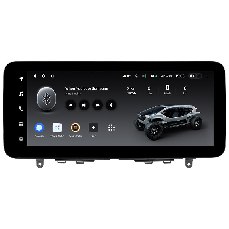 Переходная рамка Mercedes-Benz C-Class 3 W204 C204 S204 (NTG 4.0) (2006-2011) (12,3")