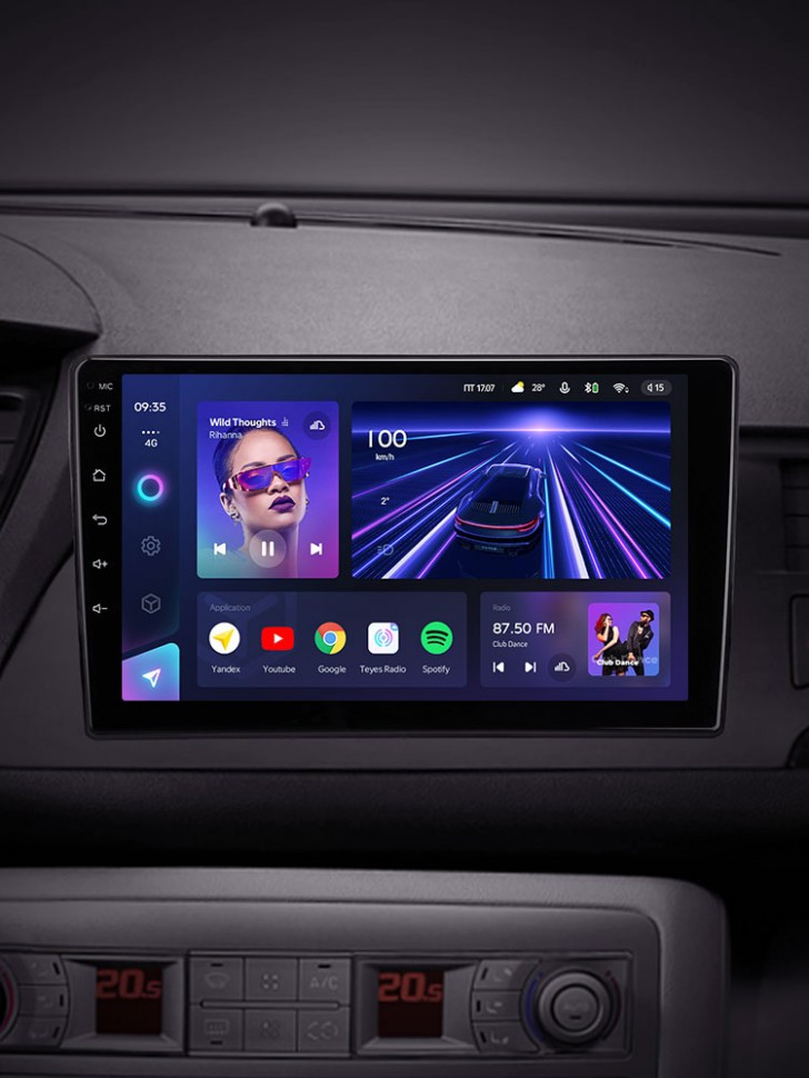 Штатная магнитола Teyes CC3 4/32 Citroen C5 2 (2008-2017) F1