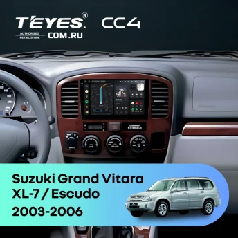 Штатная магнитола Teyes CC4 6/64 Suzuki Grand Vitara XL-7 (2003-2006)