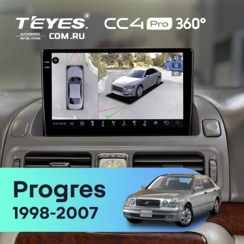 Штатная магнитола Teyes CC4 Pro 360 8/128 Toyota Progres (1998-2007)