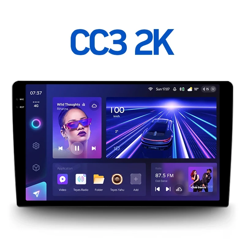 Магнитола Teyes CC3 2K 4/64 (10 дюймов)