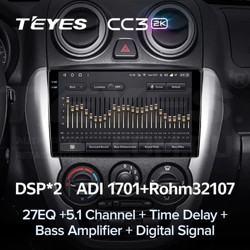 Штатная магнитола Teyes CC3 2K 360 6/128 Lada Granta Sport (2011-2018) F2