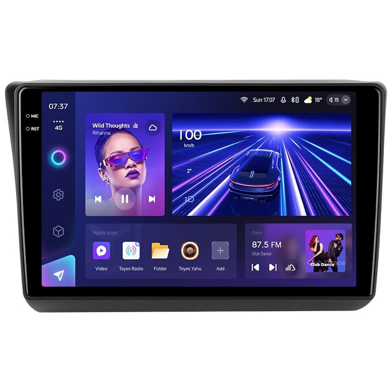 Переходная рамка Toyota Hilux Surf 3 N180 (1995-2002) Правый руль (10")