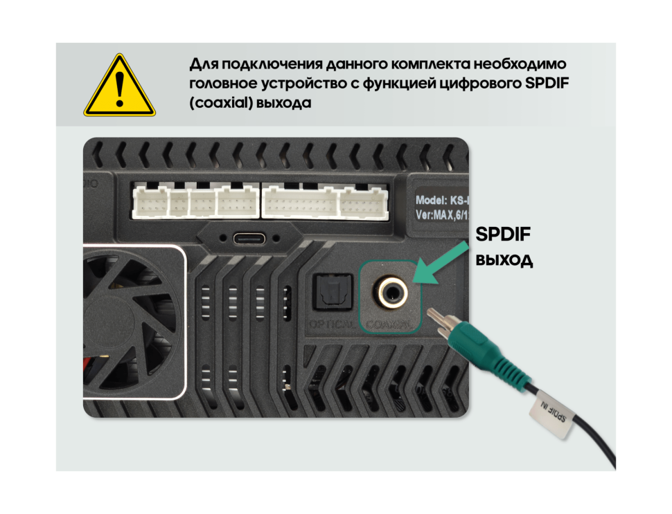 Canbus-адаптер для Hyundai / Kia для проводки SPDIF Direct