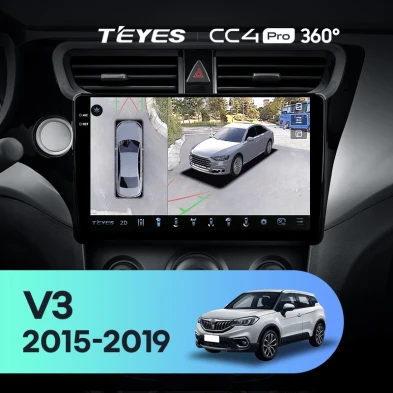 Штатная магнитола Teyes CC4 Pro 360 8/128 Brilliance V3 (2015-2019)