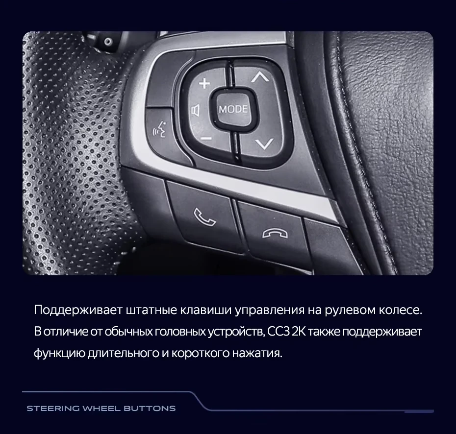 Штатная магнитола Teyes CC3 2K 360 6/128 Toyota Harrier XU60 (2013-2020) F1