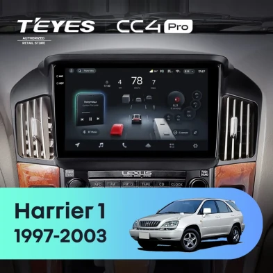 Штатная магнитола Teyes CC4 Pro 8/128 Toyota Harrier 1 (XU10) (1997-2003) F1
