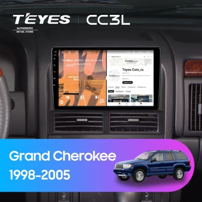 Штатная магнитола Teyes CC3L 4/32 Jeep Grand Cherokee 2 WJ (1998-2005)