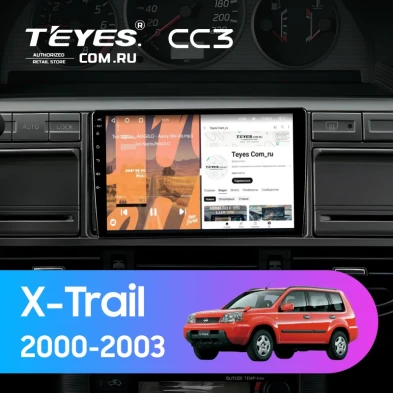 Штатная магнитола Teyes CC3 4/32 Nissan X-Trail 1 T30 (2000-2003)