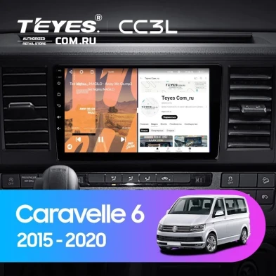 Штатная магнитола Teyes CC3L 4/32 Volkswagen Caravelle T6 (2015-2020)