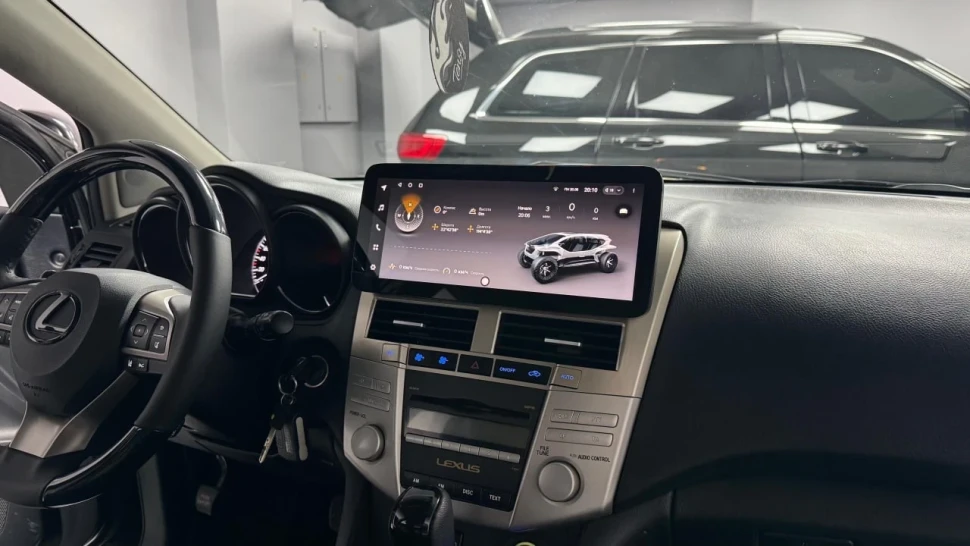 Штатная магнитола Teyes LUX ONE 360 6/128 Lexus RX300 RX330 RX350 RX400H (2003-2009) Тип-A