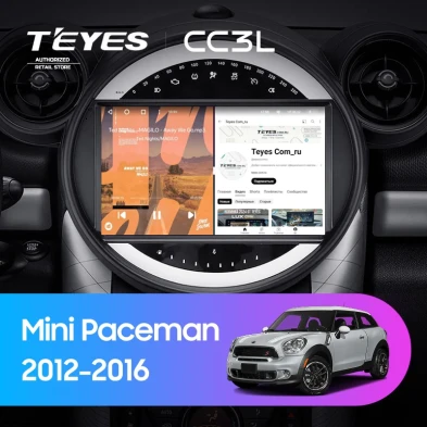 Штатная магнитола Teyes CC3L 4/32 Mini Paceman (R61) (2012-2016) F2