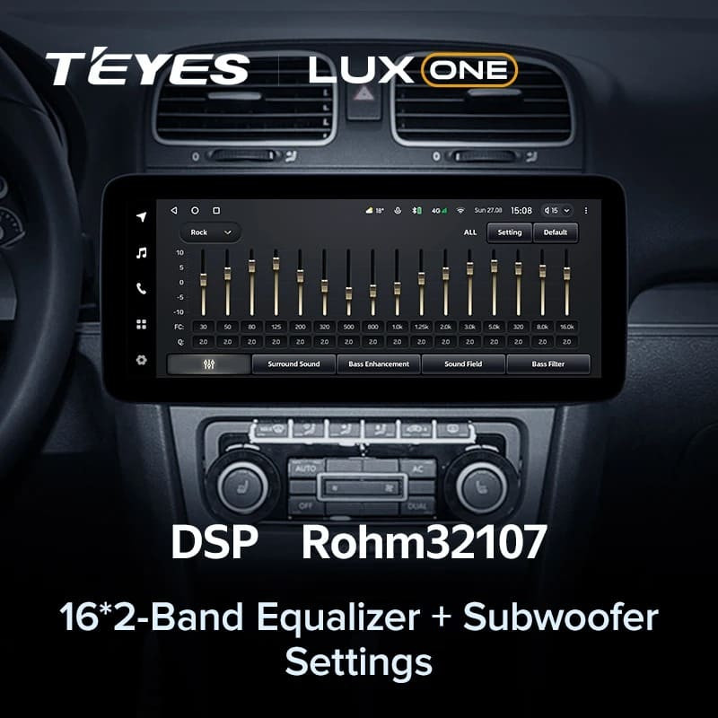 Штатная магнитола Teyes LUX ONE 6/128 Volkswagen Bora (2008-2012)
