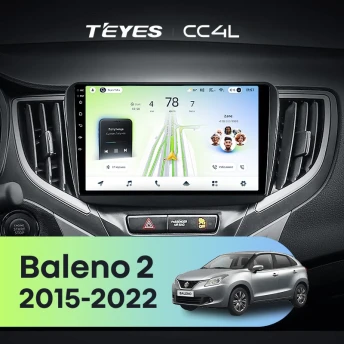 Штатная магнитола Teyes CC4L 6/64 Suzuki Baleno 2 (2015-2022)