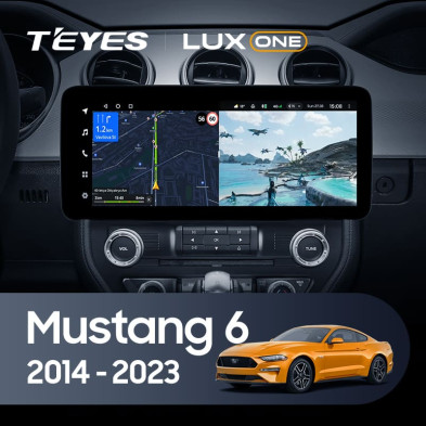 Штатная магнитола Teyes LUX ONE 4/64 Ford Mustang 6 S550 (2014-2023)