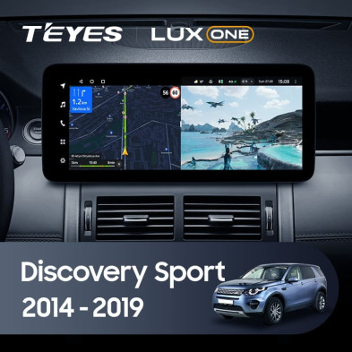 Штатная магнитола Teyes LUX ONE 4/64 Land Rover Discovery Sport L550 (2014-2019) Тип-A