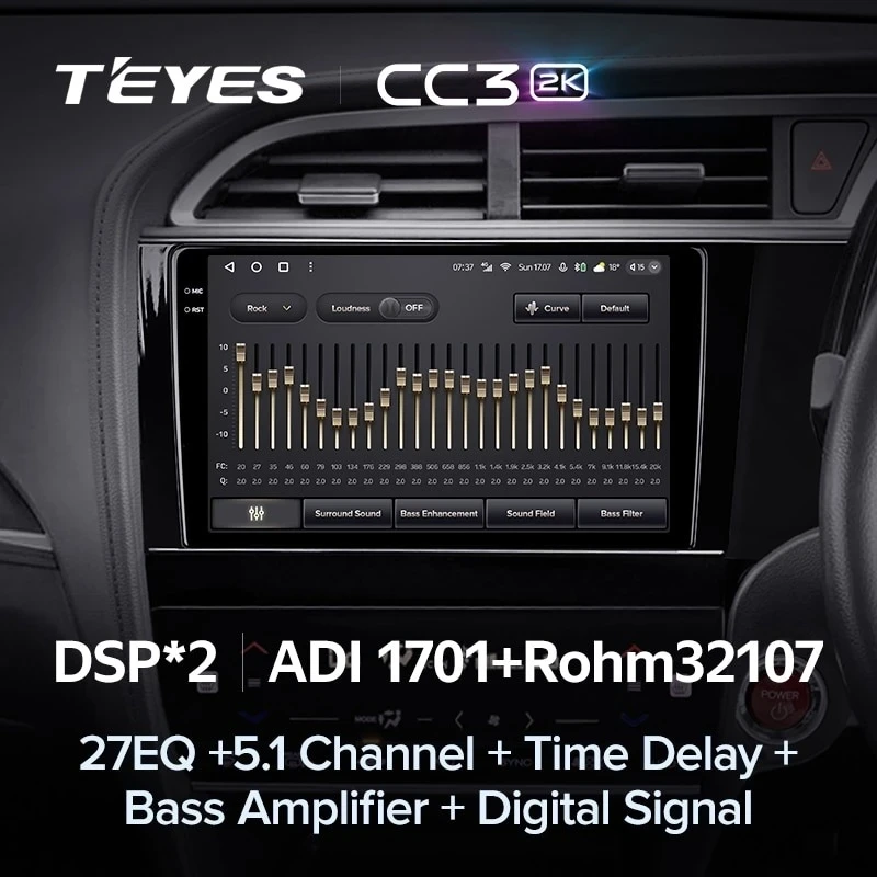 Штатная магнитола Teyes CC3 2K 360 6/128 Honda Shuttle 2 (2015-2020) Правый руль