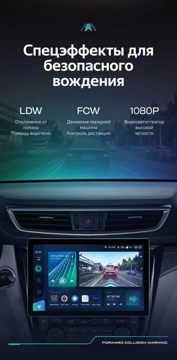 Штатная магнитола Teyes CC3 2K 4/64 Nissan X-Trail 3 T32 (2013-2021) F2 Тип-AВ (13")