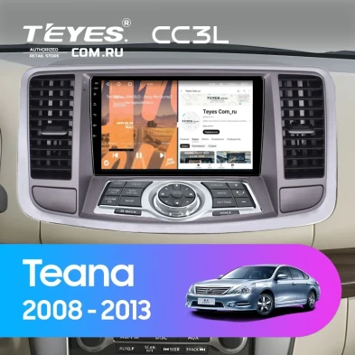 Штатная магнитола Teyes CC3L 4/64 Nissan Teana 2 J32 (2008-2013) F2 Тип-B