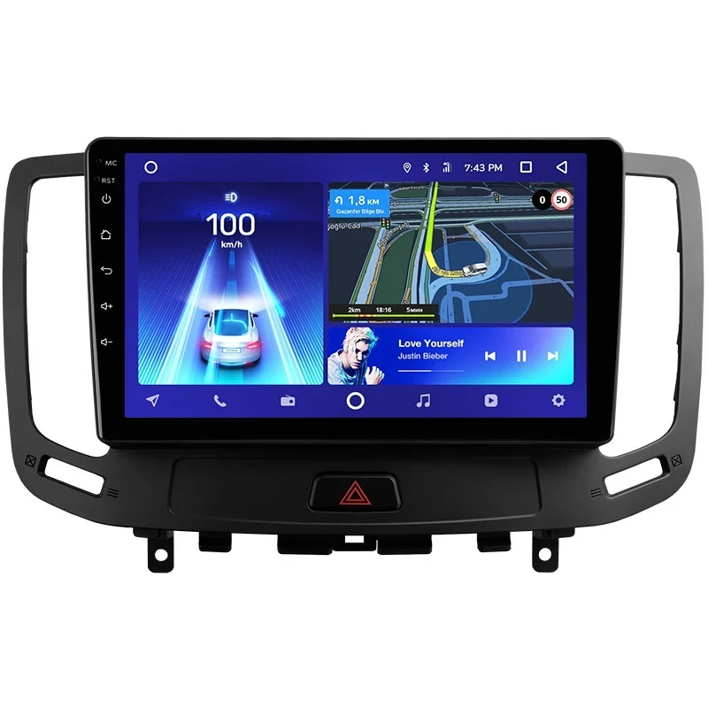 Переходная рамка Infiniti G4 G25 G35 G37 (2006-2013) (9")