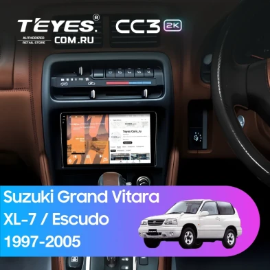 Штатная магнитола Teyes CC3 2K 4/64 Suzuki Grand Vitara XL-7 (1997-2005)