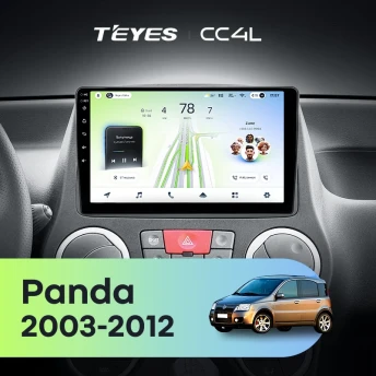 Штатная магнитола Teyes CC4L 6/64 Fiat Panda 2 (2003-2012)