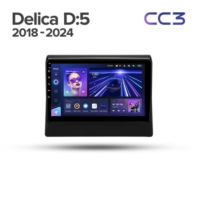 Штатная магнитола Teyes CC3 4/32 Mitsubishi Delica D:5 (2018-2024)