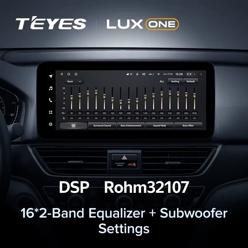 Штатная магнитола Teyes LUX ONE 4/64 Honda Accord 10 CV (2017-2023) Тип-B