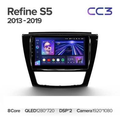 Штатная магнитола Teyes CC3 4/32 JAC Refine S5 (2013-2019)