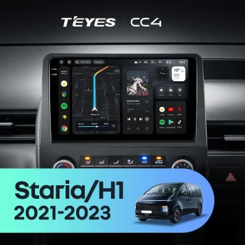 Штатная магнитола Teyes CC4 8/128 Hyundai Staria H1 (2021-2023)