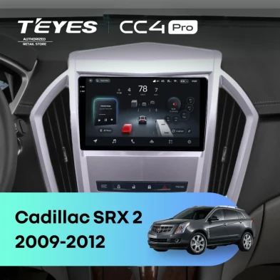 Штатная магнитола Teyes CC4 Pro 8/128 Cadillac SRX 2 (2009-2012)