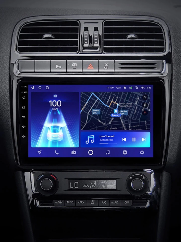 Штатная магнитола Teyes CC2 Plus 4/64 Volkswagen Polo 5 (2008-2020) F1