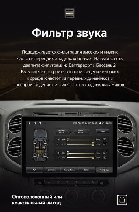 Штатная магнитола Teyes CC3 2K 4/32 Volkswagen Tiguan 1 NF (2006-2016) F2 (11")