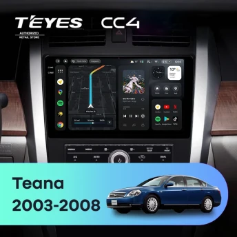 Штатная магнитола Teyes CC4 6/64 Nissan Teana 1 J31 (2003-2008) F3