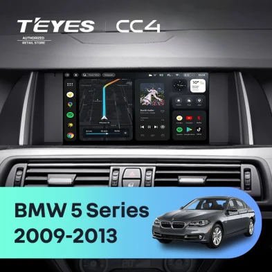 Штатная магнитола Teyes CC4 6/64 BMW 5 Series F10 F11 CIC (2009-2013)