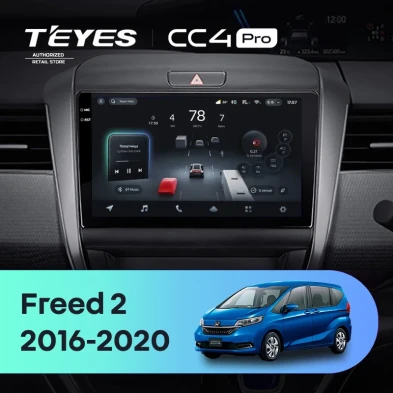 Штатная магнитола Teyes CC4 Pro 8/128 Honda Freed 2 (2016-2020)