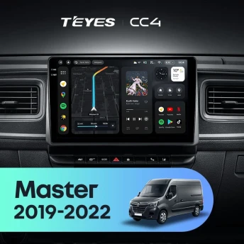 Штатная магнитола Teyes CC4 6/64 Renault Master (2019-2022)