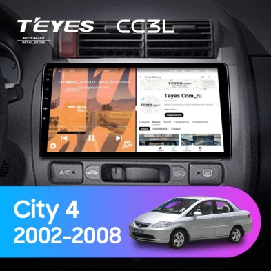 Штатная магнитола Teyes CC3L 4/32 Honda City 4 (2002-2008)