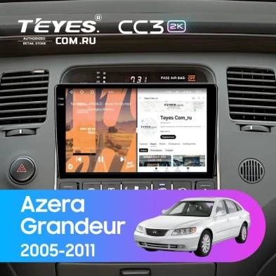 Штатная магнитола Teyes CC3 2K 4/32 Hyundai Grandeur (2005-2011)
