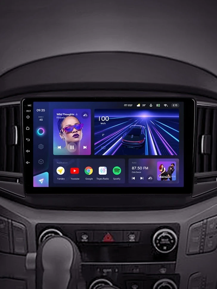 Штатная магнитола Teyes CC3 4/32 Hyundai H1 2 (2015-2021) F2