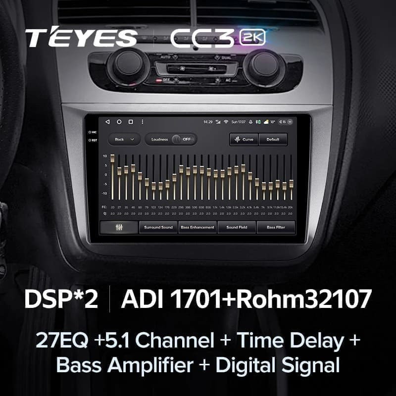 Штатная магнитола Teyes CC3 2K 360 6/128 Volkswagen Amarok (2010-2024)