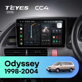 Штатная магнитола Teyes CC4 8/128 Honda Odyssey RL1 (1998-2004) Тип-A Правый руль