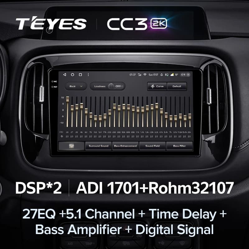 Штатная магнитола Teyes CC3 2K 4/64 GAC Trumpchi GS3 GE3 (2017-2021)