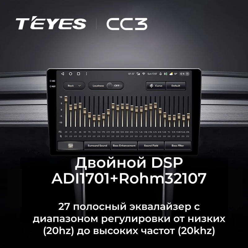 Штатная магнитола Teyes CC3 4/32 Mazda Axela 4 (2018-2023) (0din) Правый руль