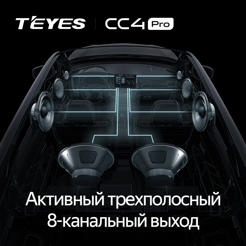 Штатная магнитола Teyes CC4 Pro 12/256 Volkswagen Golf 5 (2003-2009) F1