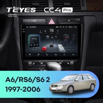 Штатная магнитола Teyes CC4 Pro 12/256 Audi RS6 1 (2002-2006)
