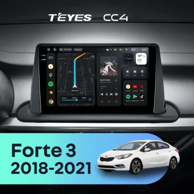 Штатная магнитола Teyes CC4 6/64 Kia Forte 3 (2018-2021)