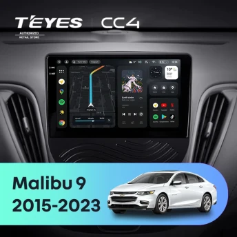 Штатная магнитола Teyes CC4 8/128 Chevrolet Malibu 9 (2015-2023) F2