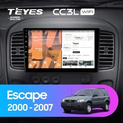 Штатная магнитола Teyes CC3L WiFi 2/32 Ford Escape (2000-2007)
